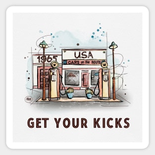 Route 66 - Get your kicks Sticker